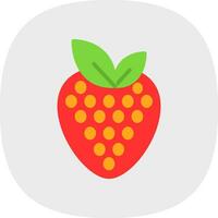 Strawberry Vector Icon Design