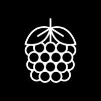 Blackberry Vector Icon Design