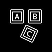 ABC Block  Vector Icon Design