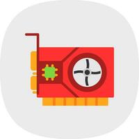 Graphic Card  Vector Icon Design