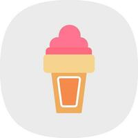 Ice Cream  Vector Icon Design