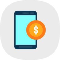 Online Banking  Vector Icon Design