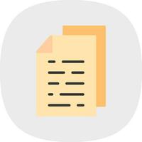 Document  Vector Icon Design