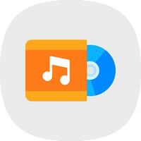 Cd Player  Vector Icon Design