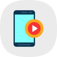 vídeo vector icono diseño