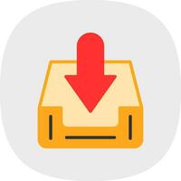 Inbox  Vector Icon Design