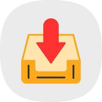 Inbox  Vector Icon Design