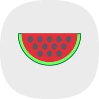 Watermelon Vector Icon Design