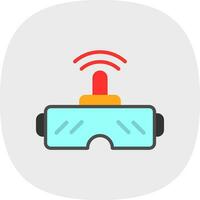 Virtual Reality  Vector Icon Design