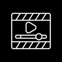 Video Player  Vector Icon Design