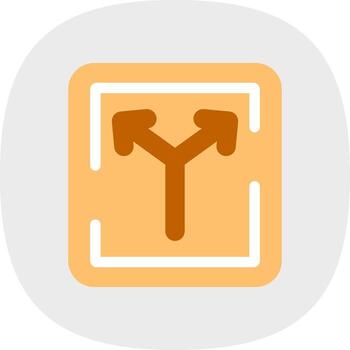 Split Vector Icon Design