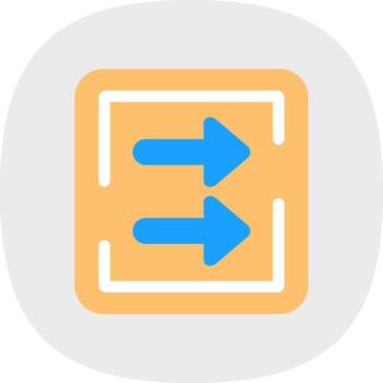 diseño de icono de vector de avance rápido