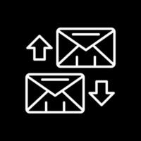 Exchange Mails  Vector Icon Design