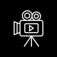 vídeo película vector icono diseño