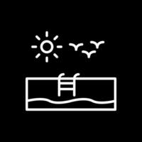 Swimming Pool  Vector Icon Design