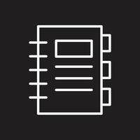 Notebook  Vector Icon Design