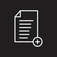 Add File  Vector Icon Design