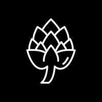 Artichoke Vector Icon Design