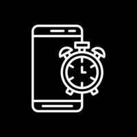 Mobile Alarm  Vector Icon Design