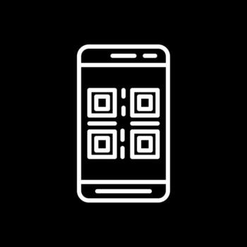 Qr Code  Vector Icon Design