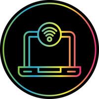 Wifi Signal  Vector Icon Design