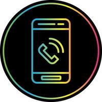 Phone Call  Vector Icon Design