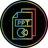 Ppt  Vector Icon Design