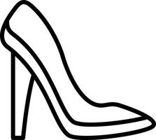 High Heels Vector Icon Design