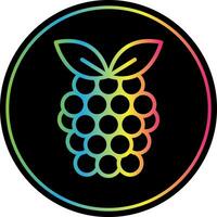 Raspberry Vector Icon Design