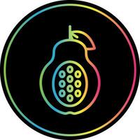 Papaya Vector Icon Design