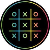 Tic Tac Toe  Vector Icon Design