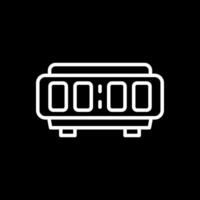 Digital Alarm Clock  Vector Icon Design