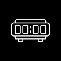 Digital Alarm Clock  Vector Icon Design