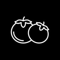 diseño de icono de vector de tomate