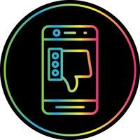 Dislike  Vector Icon Design