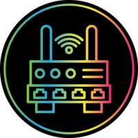 Wifi Router  Vector Icon Design