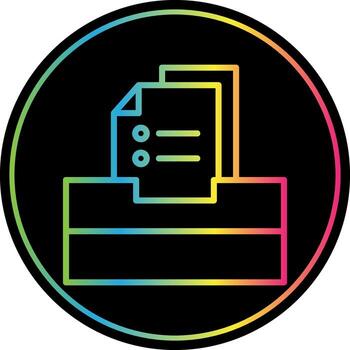 Inbox  Vector Icon Design