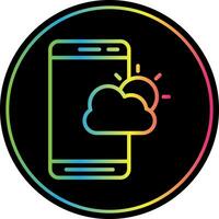 Weather App  Vector Icon Design