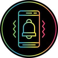 Mobile Vibrate  Vector Icon Design