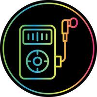 Music player  Vector Icon Design