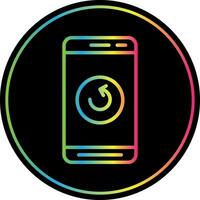 Mobile Refresh  Vector Icon Design