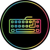 teclado vector icono diseño