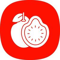 Guava Vector Icon Design