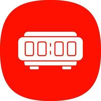 Digital Alarm Clock  Vector Icon Design