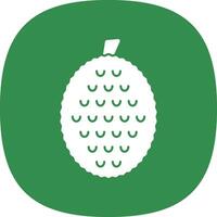 Durian vector icono diseño