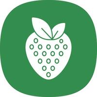 Strawberry Vector Icon Design