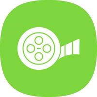 Movie Reel  Vector Icon Design