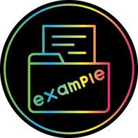 Example  Vector Icon Design