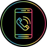 Mobile Call  Vector Icon Design