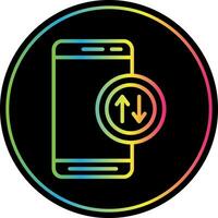 Mobile Data  Vector Icon Design